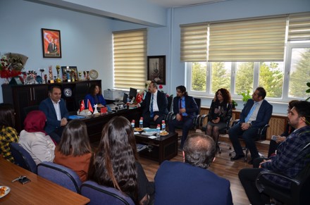 Rektör Yardımcımız ve Koordinatörümüzün Okulumuza Ziyareti